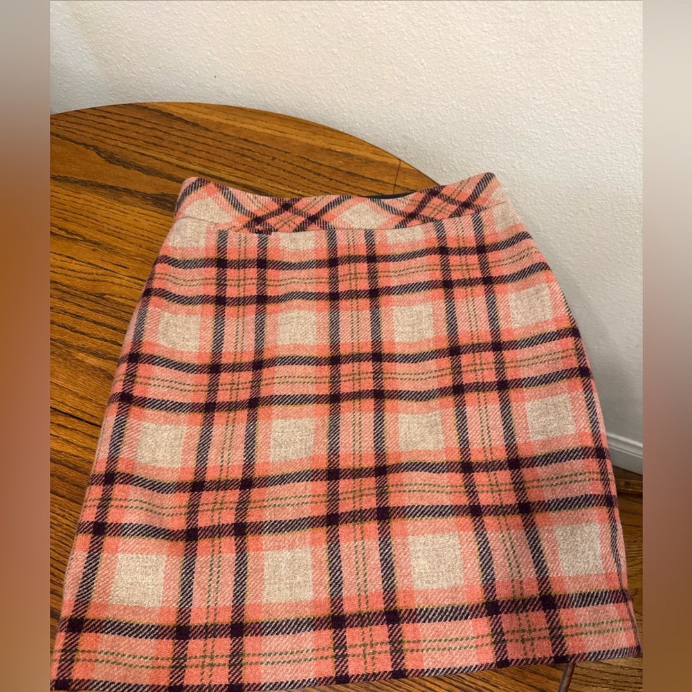 Vintage Cottagecore Wool indie tweed llbean mini skirt